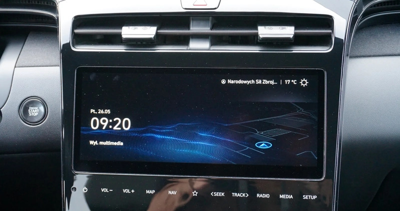 Hyundai Tucson cena 135500 przebieg: 22550, rok produkcji 2022 z Wolbórz małe 562